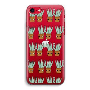 Sansevieria: iPhone SE 2020 Transparant Hoesje