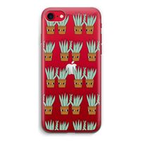 Sansevieria: iPhone SE 2020 Transparant Hoesje