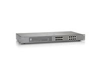 LevelOne GEP-1622 netwerk-switch Unmanaged Gigabit Ethernet (10/100/1000) Power over Ethernet (PoE) Grijs - thumbnail