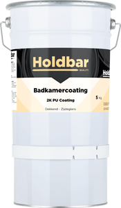 Holdbar Badkamercoating Gebroken Wit (RAL 9010) 5 kg