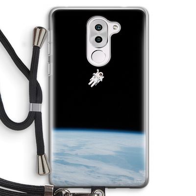 Alone in Space: Honor 6X Transparant Hoesje met koord