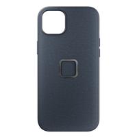 Peak Design - Mobile Everyday Fabric Case Iphone 15 Plus - Charcoal Midnight