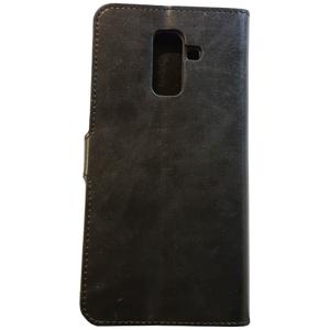 Galaxy A6+ (2018) hoesje zwart