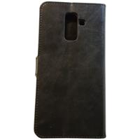 Galaxy A6+ (2018) hoesje zwart