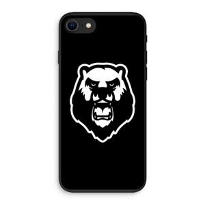 Angry Bear (black): iPhone 8 Biologisch afbreekbaar hoesje
