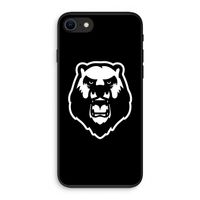 Angry Bear (black): iPhone 8 Biologisch afbreekbaar hoesje