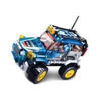 Sluban Off-Road Vehicle blue bouwstenen set (M38-B0663C)