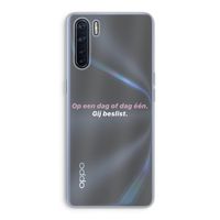 gij beslist: Oppo A91 Transparant Hoesje