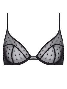 Kiki de Montparnasse Merci demi-cup bra - Noir