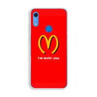 I'm lovin' you: Huawei Y6s Transparant Hoesje