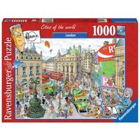 Fleroux: London, cities of the world puzzel, 1000 stukjes