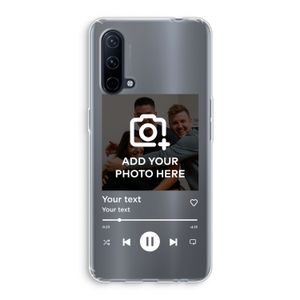 Music Player: OnePlus Nord CE 5G Transparant Hoesje