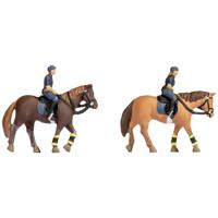 NOCH 36078 N Politie te paard figuren Geverfd, Staand - thumbnail