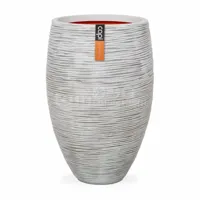 Capi Vaas Elegant Deluxe Rib Ivoor Ø56cm
