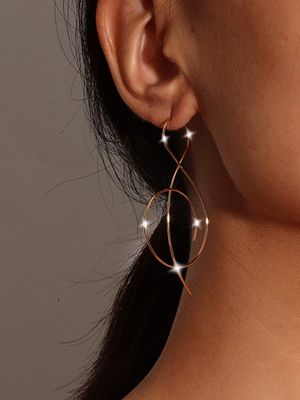 Mode Opmerkingen: Eenvoudig Lijn oorbellen Mode Opmerkingen: Eenvoudig Lijn oorbellen