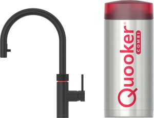 Quooker Flex met COMBI boiler 3-in-1-kraan Zwart