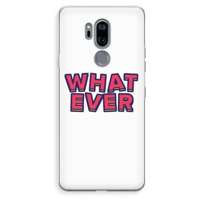Whatever: LG G7 Thinq Transparant Hoesje