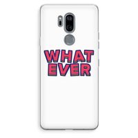 Whatever: LG G7 Thinq Transparant Hoesje