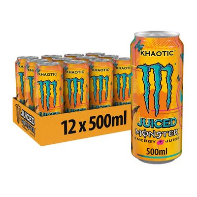 Monster Energy - Juiced Khaotic - 12x 500ml
