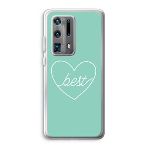 Best heart pastel: Huawei P40 Pro Plus Transparant Hoesje
