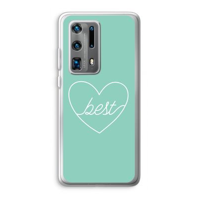 Best heart pastel: Huawei P40 Pro Plus Transparant Hoesje