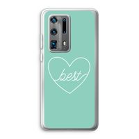 Best heart pastel: Huawei P40 Pro Plus Transparant Hoesje