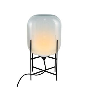 Pulpo Oda Small Vloerlamp - Maanlicht wit - Zwart