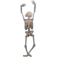Horror/Halloween skelet - klimmend - 150 cm - kunststof - hangdecoratie   -
