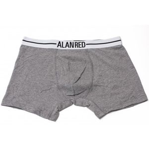 Alan Red Underwear Boxershort Lasting Grey / Black Two Pack
