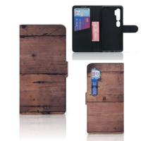 Xiaomi Mi Note 10 Pro | Book Style Case | Old Wood