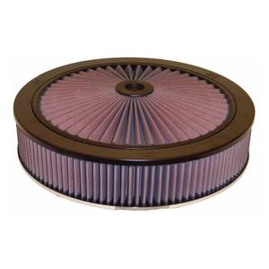 K&N 130mm flens, 14'' diameter, 117mm Hoogte met X-Stream deksel (66-3010) 663010