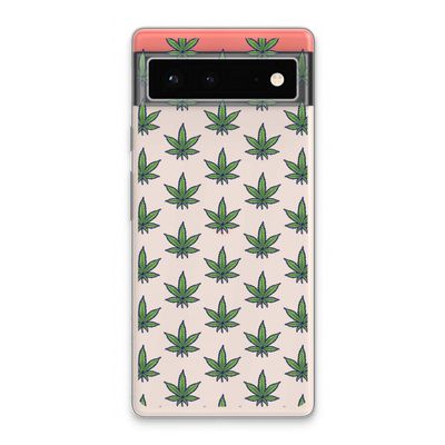Weed: Google Pixel 6 Transparant Hoesje