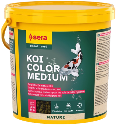 Sera Koi Color medium - 3,8 Liter