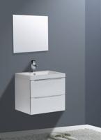 Badmeubel Senza Trend 60 Hoogglans Wit