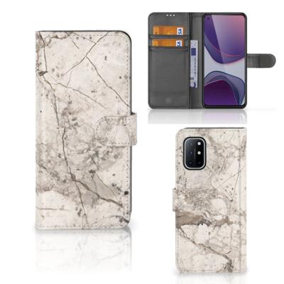 OnePlus 8T | Bookcase | Marmer Beige