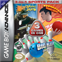 3-in-1 Sports Pack: Paintball Splat! + Dodgeball Dodge This! + Big Alley Bowling