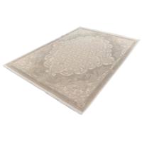 Exclusief Viscose Vloerkleed - Vintage - Grijs -160 x 230 cm