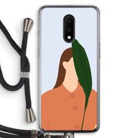 Leaf: OnePlus 7 Transparant Hoesje met koord