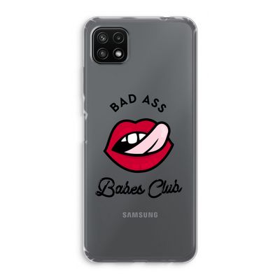 Badass Babes Club: Samsung Galaxy A22 5G Transparant Hoesje