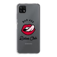 Badass Babes Club: Samsung Galaxy A22 5G Transparant Hoesje