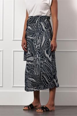 Studio Anneloes Lara Summer Dot Pareo Skirt 13029 6917 Dark Blue/ecru