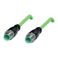 Pepperl+Fuchs 70137170 Sensor/actuator connector, geassembleerd Aantal polen (sensoren): 4, 4 0.5 m 1 stuk(s)