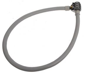 M-Wave Kabelslot cijfercombinatie 500 x 12 mm wit M-Wave Kabelslot cijfercombinatie 500 x 12 mm wit