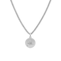 Kindercollectie ketting lijntekening – Stainless steel - Zilver