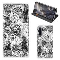 Mobiel BookCase OnePlus Nord Skulls Angel Mobiel BookCase OnePlus Nord Skulls Angel