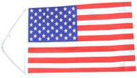 Amerika vlaggen 60 x 40 cm - thumbnail