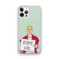 Gimme a call: iPhone 12 Pro Transparant Hoesje