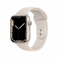 Refurbished Apple Watch Series 7 45mm Wit Licht gebruikt