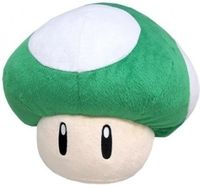 Super Mario Pluche - 1-Up Mushroom Pillow - thumbnail