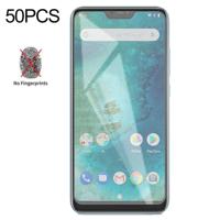 50 stuks non-Full matte Frosted gehard glas film voor Xiaomi Redmi 6 Pro geen retail pakket